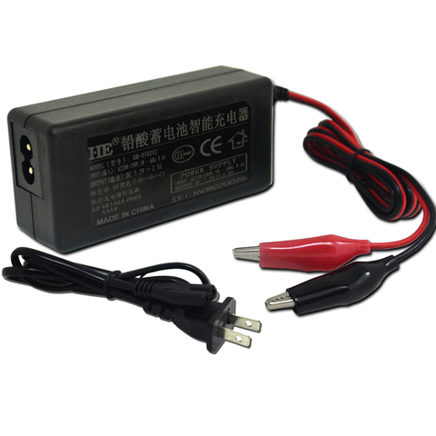 Ue/US 6V chargeur DC7.2V 2A chargeur de batterie au plomb adaptateur de charge chargeur intelligent pour 6V 4AH 4.5AH 5AH 7AH 10AH 12AH ► Photo 1/5