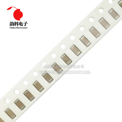 100 pièces 1206 SMD Puce Condensateur Céramique Multicouche 0.5pF - 100uF 10pF 100pF 1nF 10nF 15nF 100nF 0.1uF 1uF 2.2uF 4.7uF 10uF 47uF ► Photo 1/6