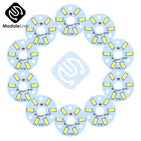 Panneau lumineux SMD, 10 pièces, 3W 5730 blanc, Diode LED émettrice, panneau lumineux panneau LED ► Photo 1/6