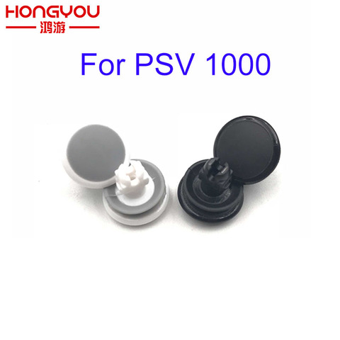 2 pièces blanc noir 3D capuchon de Joystick analogique pour PSV1000 bouton Joystick bouchon à bascule pour Psvita 1000 PSV 1000 ► Photo 1/6