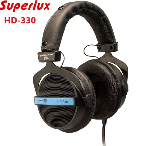 Superlux HD-330 audiophile HiFi stéréo casque semi-ouvert dynamique clair son doux casque antibruit simple face casque de jeu ► Photo 1/6
