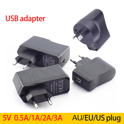 Convertisseur de Port micro USB DC 5V, 0,5 a/1a/2a/3a, 3000ma, adaptateur d'alimentation, ca vers DC 2000ma, pour bande LED, téléphone ► Photo 1/6