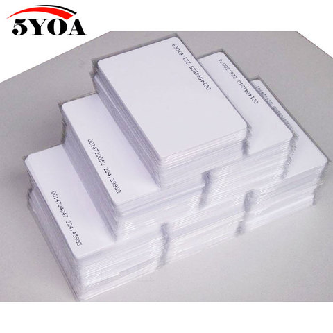 100 pcs 5YOA EM4100 125 khz Clé D'IDENTIFICATION RFID Étiquette Étiquettes llaveros llavero Porta Chave Carte Autocollant Porte-clés Jeton bague à Puce de Proximité ► Photo 1/3