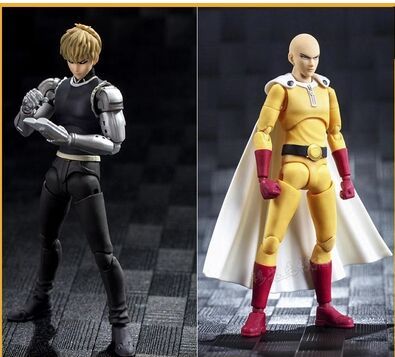 Grands jouets Dasin anime un coup de poing homme Saitama Genos figurine GT modèle jouet 1/12 ► Photo 1/3