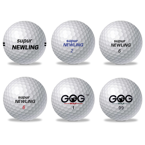 Marque de balle de Golf GOG et Supur Newling, 1 pièce, Support longue Distance, Logo personnalisé ► Photo 1/6