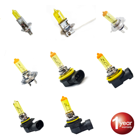 Hip cron – ampoule halogène de phare de voiture H1 H3 H4 H7 H8 H11 HB3 9005 HB4 12V 60/55W, 1 pièce, phare au xénon jaune 9006 K ► Photo 1/6