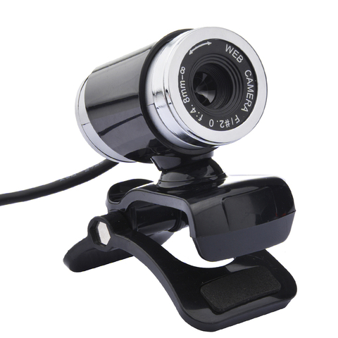 Webcam USB 12.0 MP HD Web Cam ordinateur portable 360 degrés rotatif lentille en verre caméra pour Youtube Skype MSN ► Photo 1/6