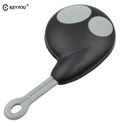 KEYYOU – clé télécommande intelligente à 2 boutons, boîtier sans clé, lame pour Cobra 7777 1046 3196, 1 pièce ► Photo 1/1