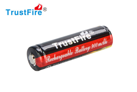 TrustFire – batterie Lithium-ion Rechargeable 3.7, 14500 V, 900mAh, avec circuit imprimé protégé, 2 pièces ► Photo 1/6