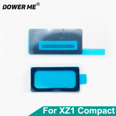 Dower Me haut oreille haut-parleur écouteur poussière maille support avec adhésif autocollant colle pour SONY Xperia XZ1 Compact XZ1C Mini G8441 G8442 ► Photo 1/6