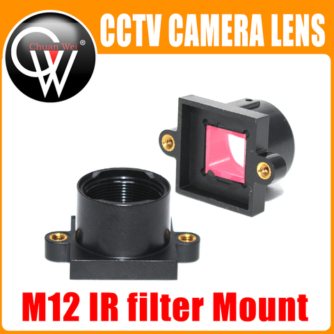 Fixation d'objectif M12, caméra de sécurité CCTV, m12, support d'objectif, avec filtre IR650nm ► Photo 1/6