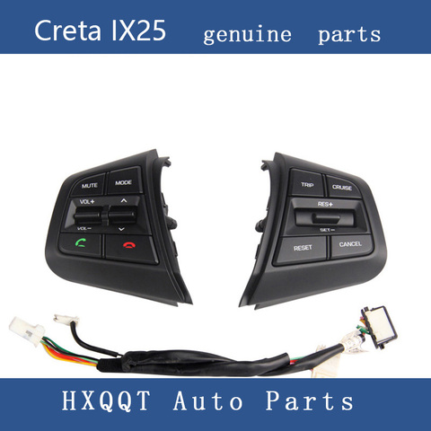 Pour HYUNDAI creta ix25 1.6L 2015-2022 Boutons Bluetooth Téléphone Régulateur de vitesse Volume canal À Distance Commande Au Volant ► Photo 1/1