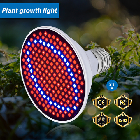 GU5.3 LED Fitolampy 85-265V lampe de croissance E14 UV IR croissance ampoule LED E27 lumière de plante pour semis légumes B22 Cultivo intérieur GU10 ► Photo 1/6