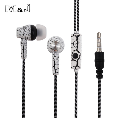 M & J – écouteurs intra-auriculaires A11, oreillettes avec Microphone, basse Super profonde, moniteur de Studio, casque stéréo, musique, pour PC, iPhone, Samsung ► Photo 1/1