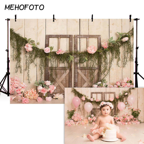 MEHOFOTO nouveau-né bébé photographie florale décors fleur photographie Studio Photo arrière-plan décorations d'anniversaire accessoire ► Photo 1/6