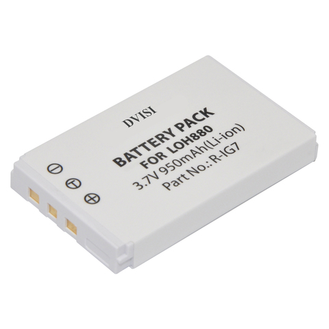 DVISI – batterie Lithium-ion Rechargeable, R-IG7 mAh, pour LOH880 Logitech harmonie One Pro H880, 950, 900, 720, 850, 880, 885 ► Photo 1/1