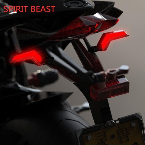 SPIRIT BEAST – feux de signalisation de moto, accessoires de motocyclette, LED clignotant, feux de jour, luminosité, lampe à flèche ► Photo 1/6