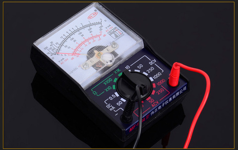 Multimètre analogique portatif de Type pointeur MF 110A Mini compteur universel mécanique de poche ► Photo 1/1