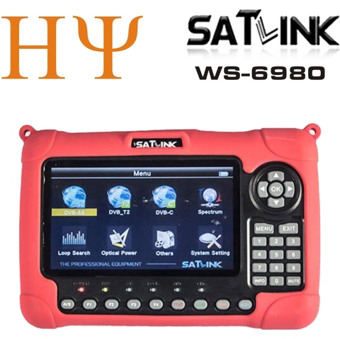 Satlink – mesureur de Satellite numérique avec écran LCD HD de 7 pouces, DVB-T/T2 Combo WS-6980, DVB-S2, DVB-C, 6980, analyseur de spectre ► Photo 1/6