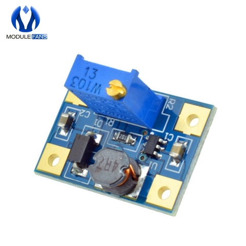 10 pcs SX1308 DC-DC Étape UP Réglable Carte de Puissance Module Boost Converter 2-24 v à 2-28 v 2A Step-Up Module Automatique Protection ► Photo 1/6