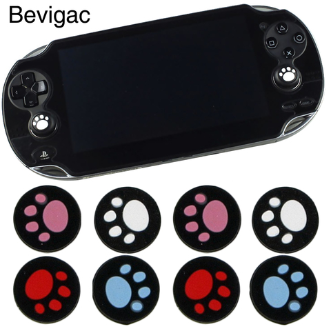 Bevigac – housse de protection pour manette Sony PlayStation Psvita PS Vita PSV 1000/2000 Slim, 8 pièces, capuchon de poignée pour Joystick analogique ► Photo 1/6