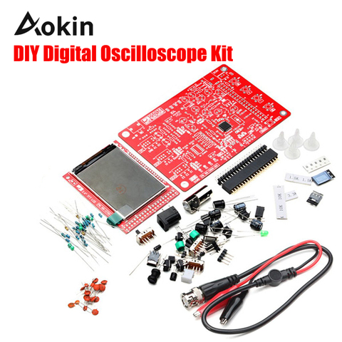 Oscilloscope numérique DS0138, Kit de bricolage, sonde Flux non soudé atelier STM32 200khz haute qualité sans ace ► Photo 1/6