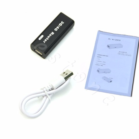 3G/4G Mini Portable WiFi Wlan Hotspot AP Client 150Mbps RJ45 USB routeur sans fil ► Photo 1/1