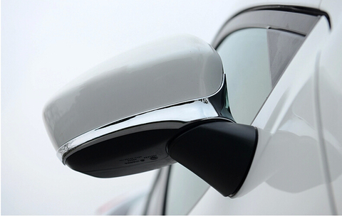 Couvercle de rétroviseur de voiture, garniture de rétroviseur pour Mazda CX-5 2013 – 2014 ,ABS chromé, 2 pièces/lot ► Photo 1/6