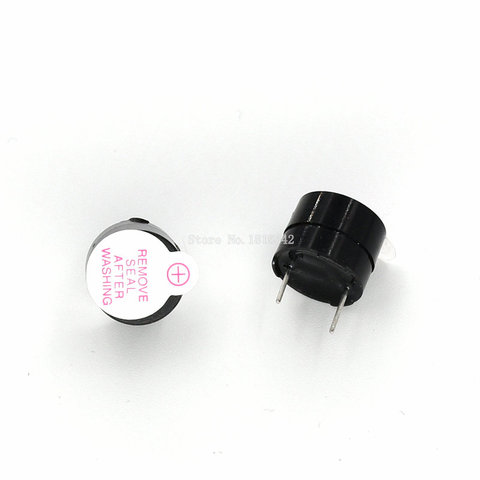 Mini Buzzer magnétique actif 3V, 10 pièces/lot, sonnerie d'alarme, noir, 9.6mm, nouveau ► Photo 1/2