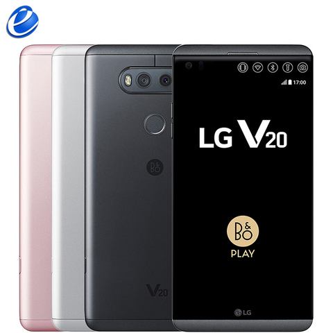 Original LG V20 4GB RAM 64GB ROM empreinte digitale Snapdragon 820 Android double SIM 5.7 ''16MP + 8MP caméra arrière 4G LTE Smartphone ► Photo 1/2