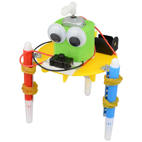 Gadget scientifique créatif, Robot Graffiti, Puzzle pour enfants, fait à la main, jouet Simple, ressources d'enseignement de la physique ► Photo 1/1