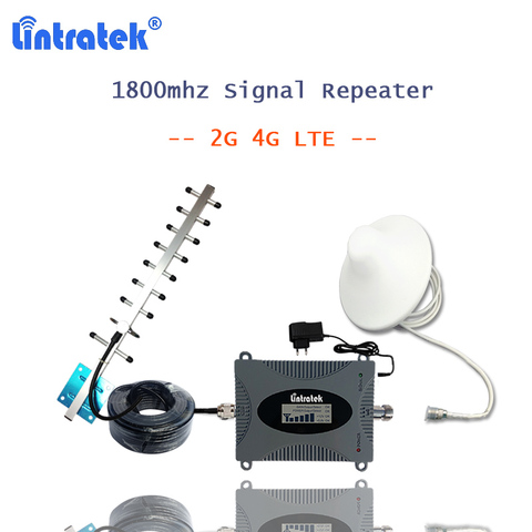Lintratek – répéteur 1800 mhz, amplificateur de signal gsm 3 bandes 1800 mhz, 4g lte dcs, amplificateur de signal pour téléphone 4g 1800 S60 ► Photo 1/6