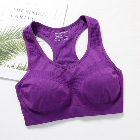 Soutien-gorge résistant aux chocs, soutien-gorge arrière Fitness, à la mode, sous-vêtements enveloppés ► Photo 1/6