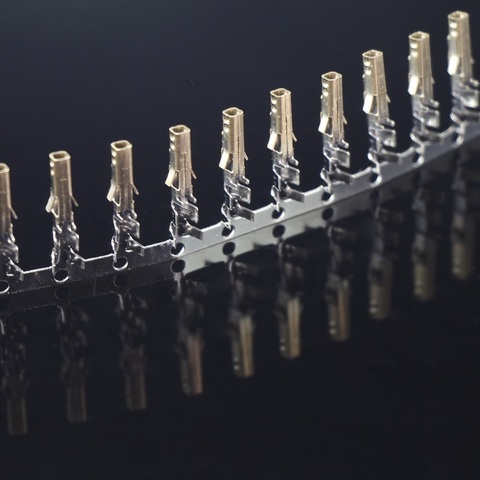 Connecteur d'alimentation ATX PCI-E PSU PCI Express femelle, 200/5557mm, 4.2 pièces, broche de connexion à sertir en plaqué or pour boîtier mâle ► Photo 1/1