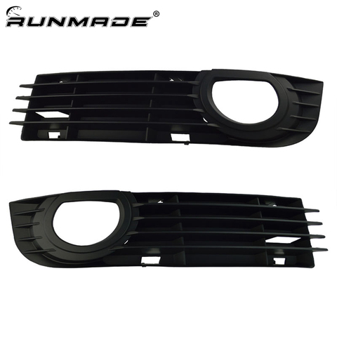 Runmade-Grille avant gauche et droite | Pare-choc, protection contre le brouillard, maille, pour Audi A8 D3 2006-2008 ► Photo 1/6