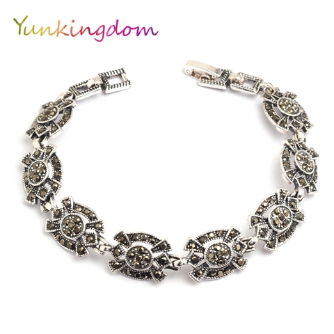 Yunkingdom Vintage un bracelet charmant résine bohème ethnique bracelets pour femme K1800 ► Photo 1/6