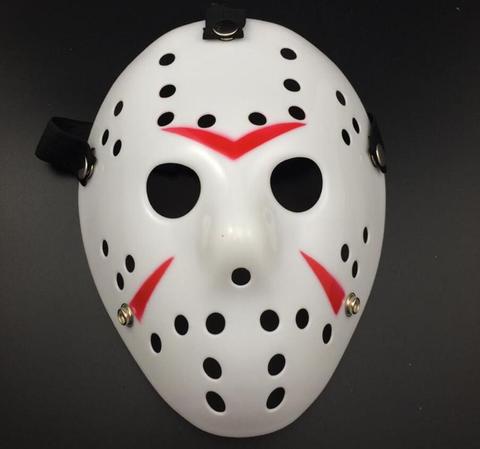 Masque d'horreur pour Halloween, Costume de Cosplay de Hockey, masque de fête pour tuer Jason voorhees, 1 pièces ► Photo 1/6
