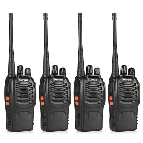 4 pièces BaoFeng BF-888S talkie-walkie UHF400-470MHZ jambon Portable baofeng 888s CB Radio ► Photo 1/6