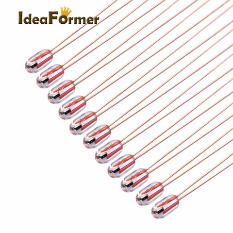 10 pièces 100 K ohm NTC 3950 Thermistances pour 3D Imprimante Reprap Réparer ► Photo 1/6