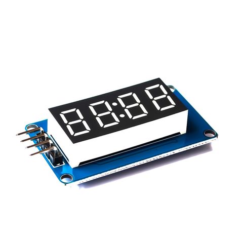 Module d'affichage à LED tube numérique 4 Bits avec affichage de l'horloge TM1637 Raspberry PI ► Photo 1/3