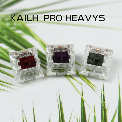 Kailh – clavier mécanique à 3 broches, 70g, SMD, Pro, heavy switch, Berry Plum Sage ► Photo 1/6