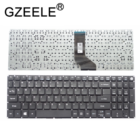 GZEELE Nouveau pour Acer Aspire 3 A315 A315-21 A315-31 A315-51 A315-52 A315-21G A315-51G A315-41G Clavier d'ordinateur portable Anglais US ► Photo 1/4