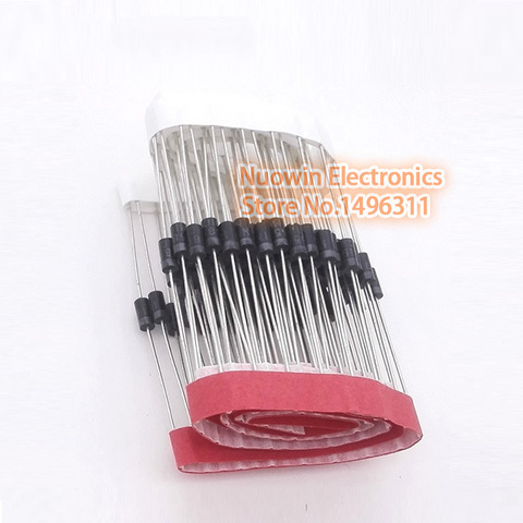 Diodes SCHOTTKY, 1A 40V, 100 pièces, IN5819 DO-41, 1N5819 ► Photo 1/1