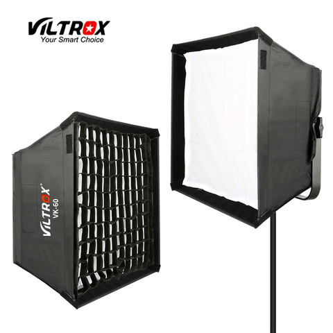 Viltrox – boîte à lumière LED VK-60, réflecteur extérieur pliable, diffuseur de parapluie + sac de transport pour Viltrox VL-40T VL-50T/B VL-60T VL-85T ► Photo 1/6