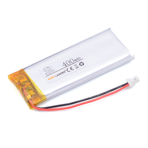 402050 452050 3.7V 400mAh li-polymère batterie pour mp3 mp4 DVR GPS Scala Rider Q3 moto Bluetooth casque WW452050PL 382050 ► Photo 1/4