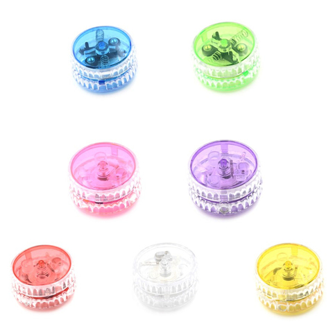 1 pièces lumineux Yoyo Ball professionnel LED clignotant enfant mécanisme d'embrayage Yo-Yo jouets pour enfant fête divertissement cadeaux 7 couleurs ► Photo 1/6