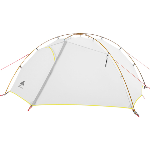 3F UL GEAR vert et blanc 4 saisons tente de Camping 15D Nylon Double couche tente étanche pour 2 personnes ► Photo 1/6