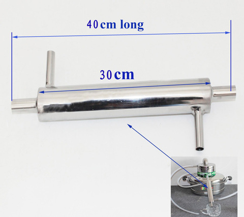 Condenseur de Tube de refroidissement externe | Livraison gratuite, pour l'alcool, Distillation du vin, Whisky, Vodka, tuyau frais pour équipement de brassage ► Photo 1/1