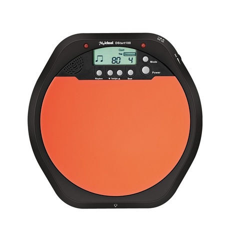 Meideal – tambour électronique Portable DS100, Pad d'entraînement, tuteur-tambour noir + Orange, nouveauté ► Photo 1/4