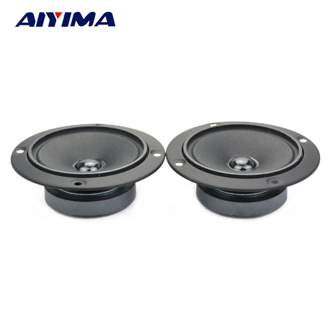 AIYIMA 2 pcs 3 Pouces Tweeters Haut-parleurs Audio Haut-parleurs 4Ohm 50 w KTV Dédié Audio Visuel Haute Sensibilité Haut-Parleur ► Photo 1/6